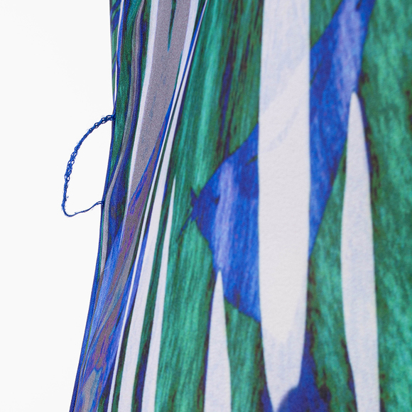 Network Dress Women Blue - Picture 5 of 5